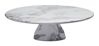 White Marble Cake Stand - La Cuisine