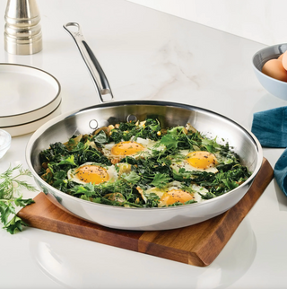 ProBond Luxe Clad Skillet Set/3 PLUS Lids - La Cuisine