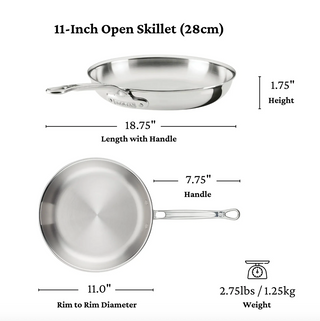 ProBond Luxe Clad Skillet Set/2