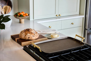 Double Burner Cast Iron Griddle