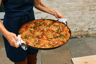 Carbon Steel Paella Pan 7 QT