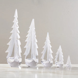 Snowy Branches Evergreen, 8"