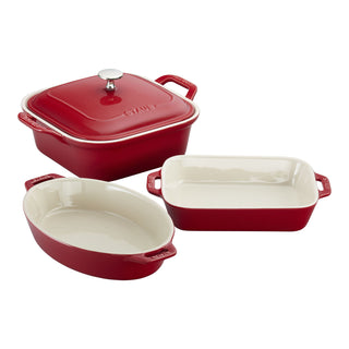 Ceramic Mixed Dish Baking Set/4 - La Cuisine