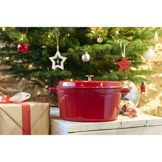 Dutch Oven Round 7 QT Cherry