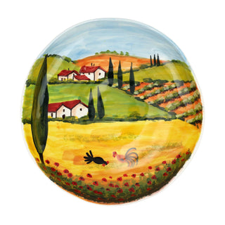 Terra Toscana Shallow Bowl - La Cuisine