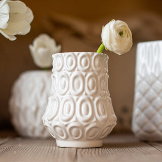 Tessere Round Oval Bud Vase - La Cuisine