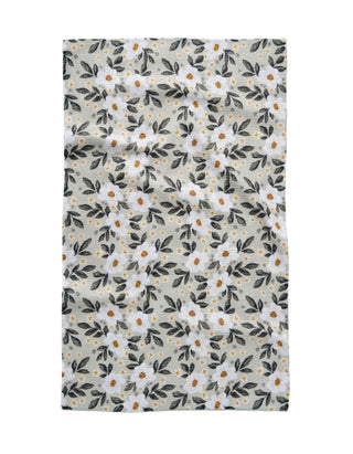 Painted Spring Flowers Tea Towel - La Cuisine