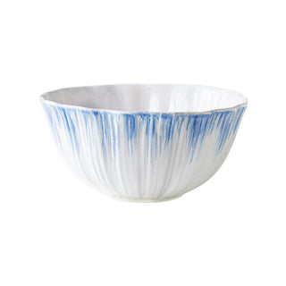 Bari Blue and White Serving Bowl - La Cuisine