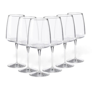 Vine Red Wine Glasses, Set/6