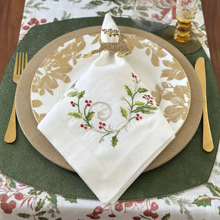 Winterberry Napkins Set/4