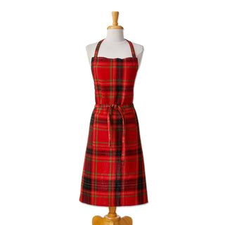 Holiday Plaid Apron - La Cuisine