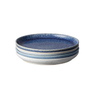 Studio Blue Appetizer Coupe Plates, Set/4