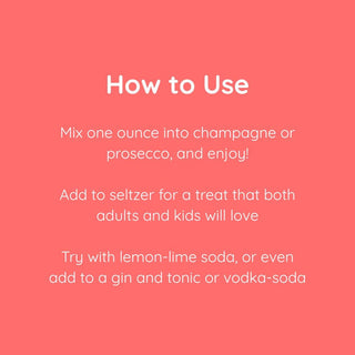 Glitter Sangria Cocktail Mix/Syrup