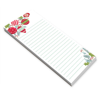 Holiday List Pad - Christmas Ornaments - La Cuisine