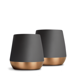 Joey Double Wall Ceramic Mugs: Matte Black / Joey 8 oz - La Cuisine