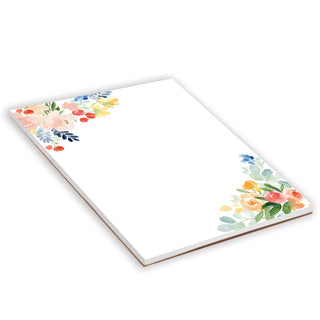 "Write-On" Pad -  Lovely Blossoms - La Cuisine