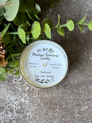 Gold Mercury Tumbler - Cozy Cabin