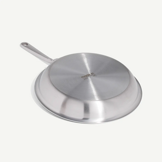 12" Ceramic Clad Frying Pan - Sand - La Cuisine