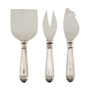 Ribbed Cheese Cutlery, Set/3 - La Cuisine