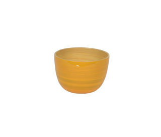 Bamboo Bowl in "Yellow", Mini Tall - La Cuisine