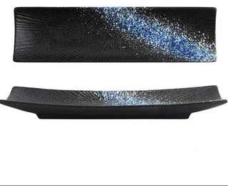 Minimalist Sushi Plates: Blue