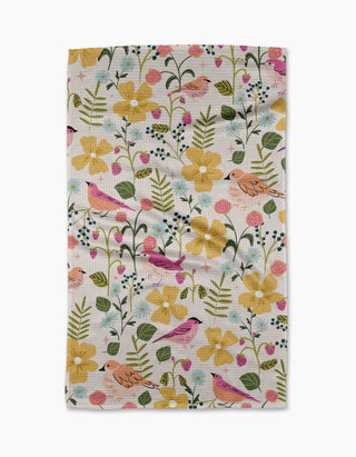 Summer Songbirds Tea Towel - La Cuisine