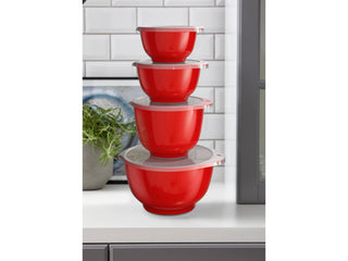 Rosti Margrethe bowl set- 0.5/0.75/1.5/3 L bowls w/lids: Beach