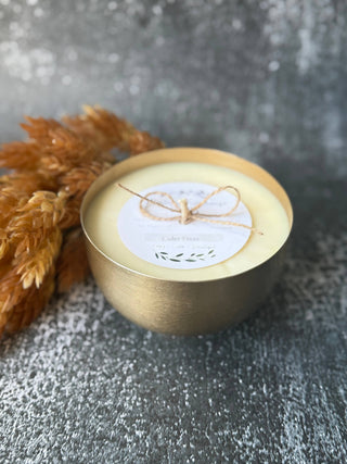 Brushed Gold Bowl - 14 oz, Autumn Air - La Cuisine