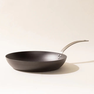 Blue Carbon Steel 12” Fry Pan - La Cuisine