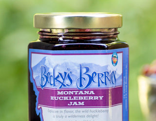 Montana Huckleberry Jam 3oz - La Cuisine