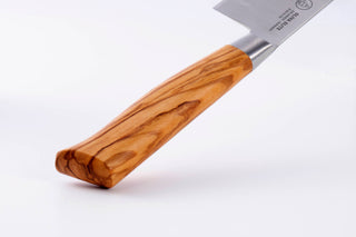 Oliva Elite Kullenschliff Santoku Knife - 7" - La Cuisine