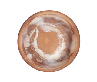 Hugo Brown Swirled Serving Bowl - Large - La Cuisine