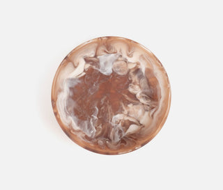 Hugo Brown Swirled Serving Bowl Set/2, Small - La Cuisine