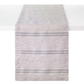 Brighton Gray 90" Table Runner - La Cuisine