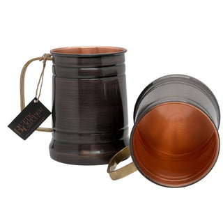 Antique Copper Tankard Mug - La Cuisine