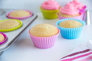 Bakelicious Silicone Cupcake Liners, Set/12 - La Cuisine