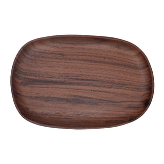 Large Walnut Pebble Tray - La Cuisine