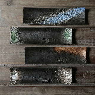 Minimalist Sushi Plates: Blue