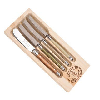 Jean Dubost 4 Mineral Colored Spreaders - La Cuisine