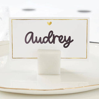 Gold Foil Place Cards - La Cuisine