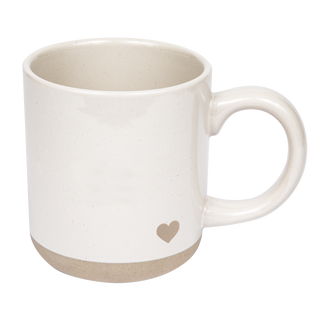 Heart Stoneware Coffee Mug - La Cuisine