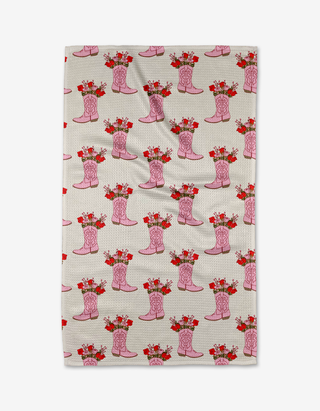 Cowgirl Boots Tea Towel
