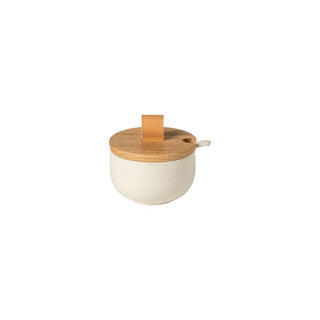 Pacifica Sugar Bowl, Oak Lid, Vanilla - La Cuisine