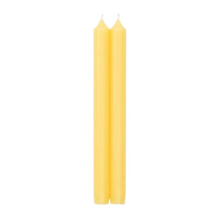 Yellow Straight Taper 10" Candles - La Cuisine