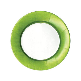 Moss Green Paper Salad & Dessert Plates - La Cuisine