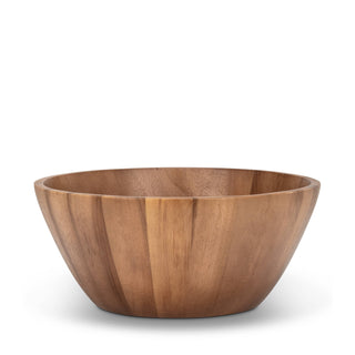 Large Deep Acacia Bowl