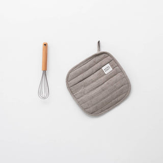 Natural Linen Potholder - La Cuisine