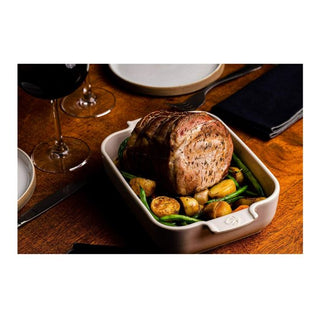 Appolia Ceramic Rectangular Baker 12.5" Ecru