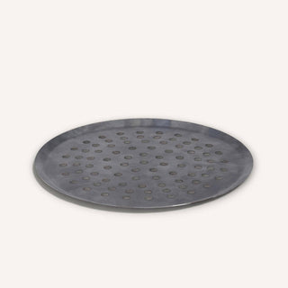 Perforated Blue Carbon Steel Pizza & Tart Sheet - La Cuisine