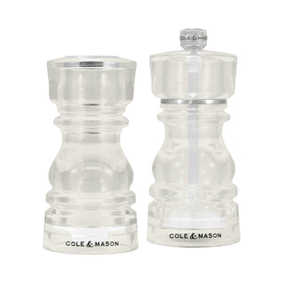 London Acrylic Salt Shaker & Pepper Mill Set - La Cuisine